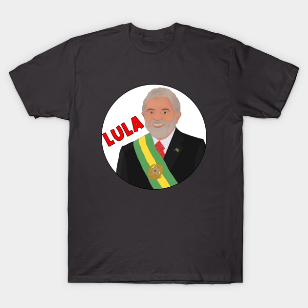 Lula T-Shirt by DiegoCarvalho